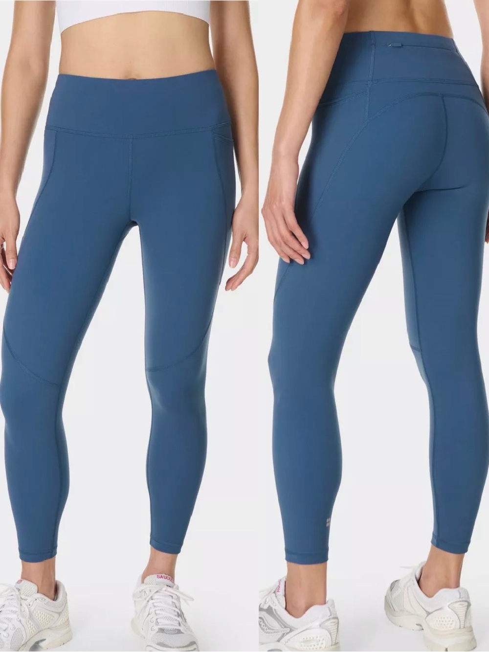 Sweaty Betty Power 7/8 Legging Nordic Blue Size L
